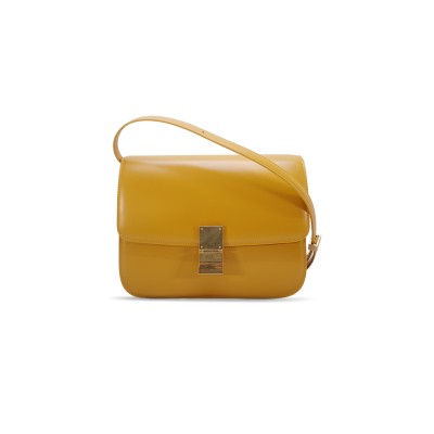 CELINE MEDIUM SHOULDER BAG IN TEEN CLASSIC STRIPED CALFSKIN 164173DLS.27FA (24*18*7cm)